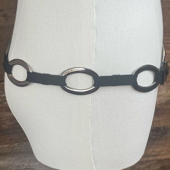 SUZI ROHER LEATHER & METAL LINK BELT main image 6